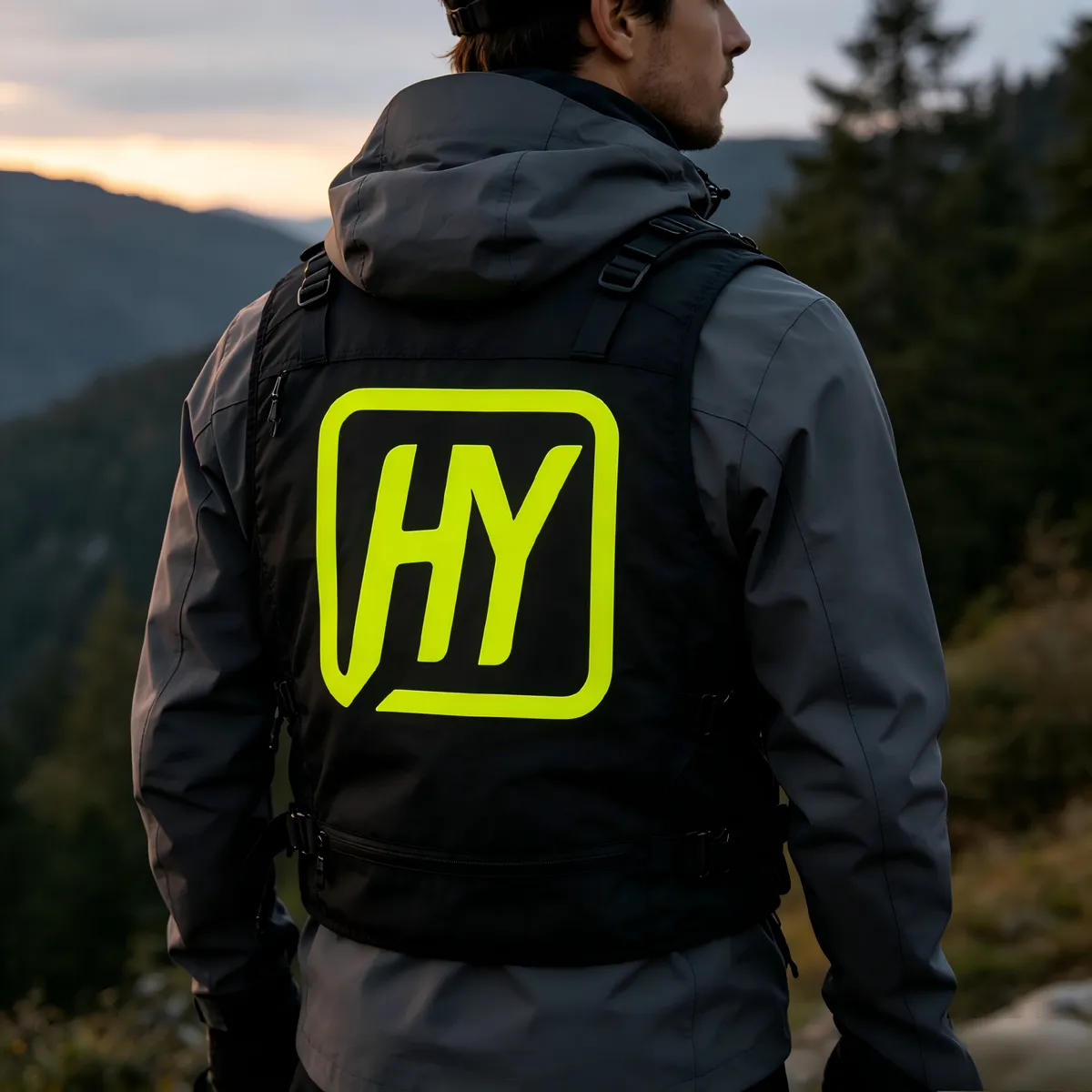 HY-SiO2H fluorescent silicone heat transfer demonstrating high-definition details and fluorescent color quality