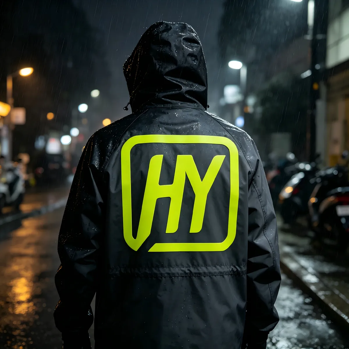 Fluorescent Silicone Patches on safety workwear with bright vivid colors for high visual recognition