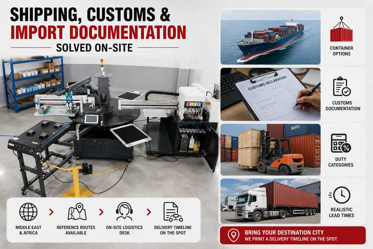 Shipping, Customs & Import Documentation — Solved On-Site