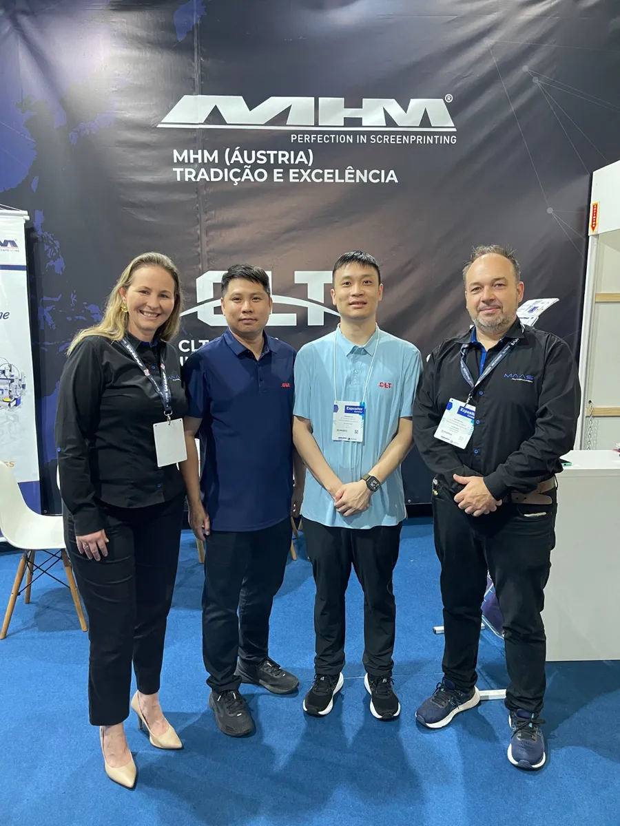 CLT industrial printing systems exhibited at Egypt Stitch & Tex Expo 2026