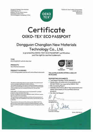 OEKO-TEX ECO PASSPORT for Water-based Printing Paste - CLT