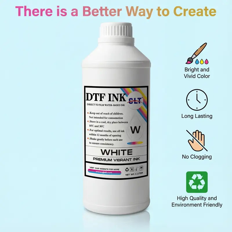 Professional DTF White Ink for Epson i3200 | HY 1798-3