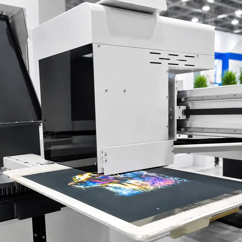 High-speed DTG inkjet printing with Epson i3200 printhead array