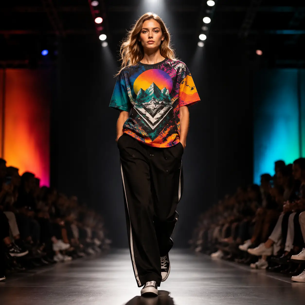 Fashion collection prototyping and small-batch custom apparel printing