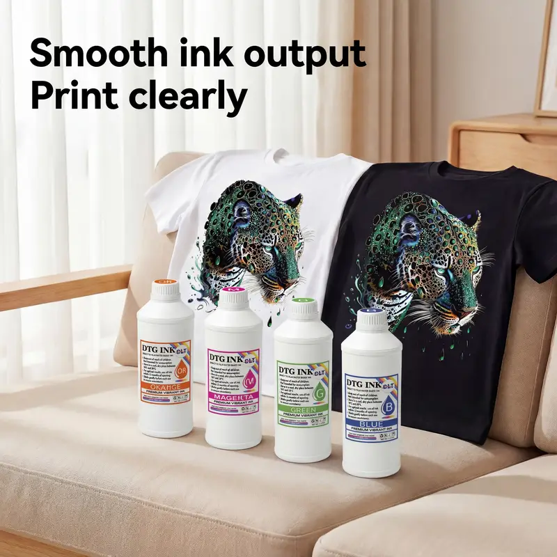 Technical parameters for CLT 1699V dtg color ink including particle size and viscosity