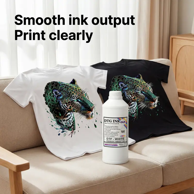 Technical parameters for 1698-1 dtg white ink including particle size and pH value