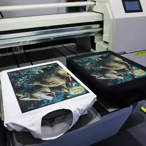 DTG high-definition printing with CMYK inks