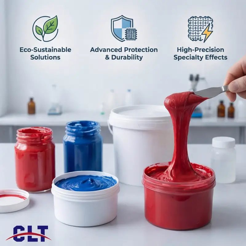 Water-Based Printing Pastes